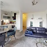 Ostseeblick-neu 2024-kueche-parkplatz-kamin-balkon Apartamento