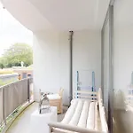 Ostseeblick-neu 2024-kueche-parkplatz-kamin-balkon * Boltenhagen (Ostseebad)