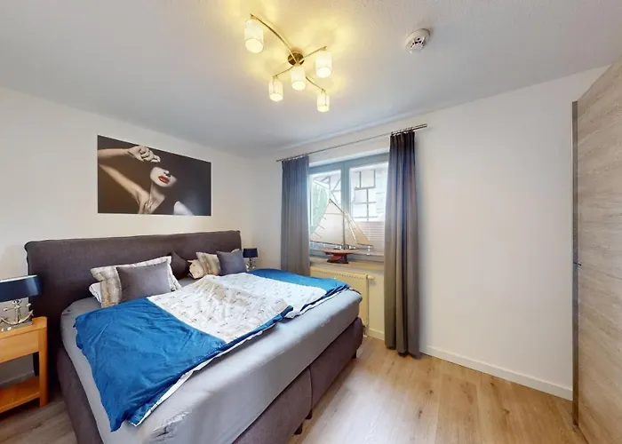 Ostseeblick-neu 2024-kueche-parkplatz-kamin-balkon Lejlighed *